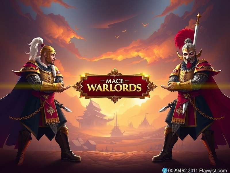 Mace Warlords Duel Battle Banner